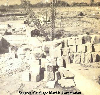 Source: Carthage Marble Corporation
